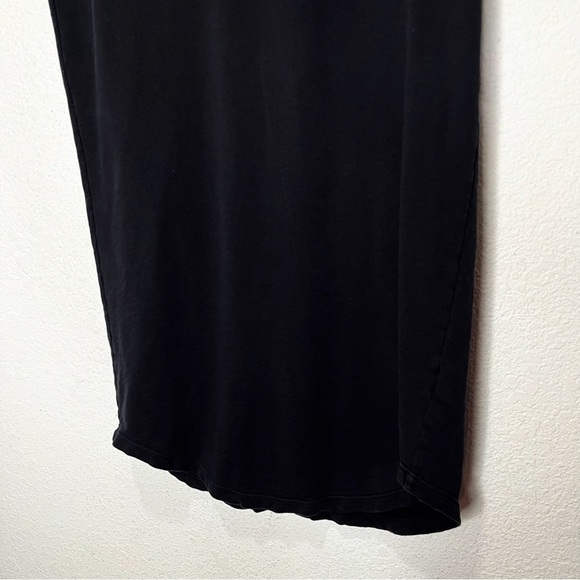 James Perse Standard Shirt Dress Black Sz 1 - Picture 6 of 9